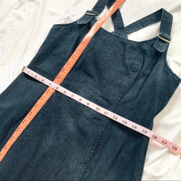 Vintage | Denim midi dress - Picture 9 of 13
